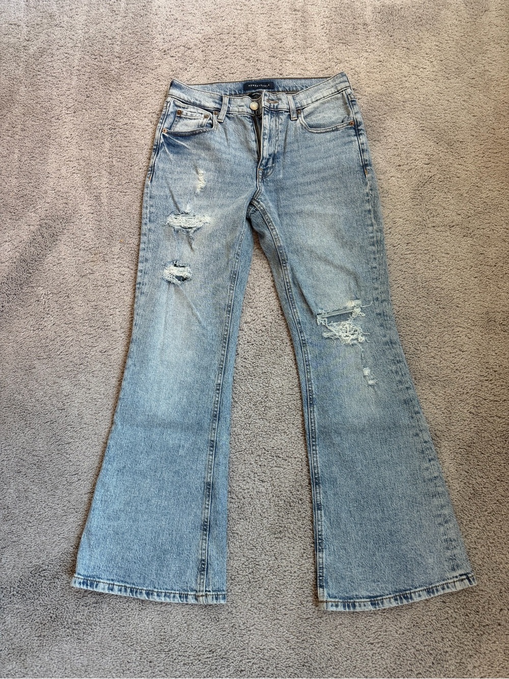 Aeropostale High Rise Flare Jeans (Short length)